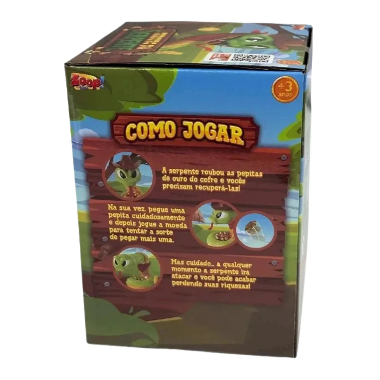 Jogo Tesouro da Serpente Brinquedo para Diversão em Família