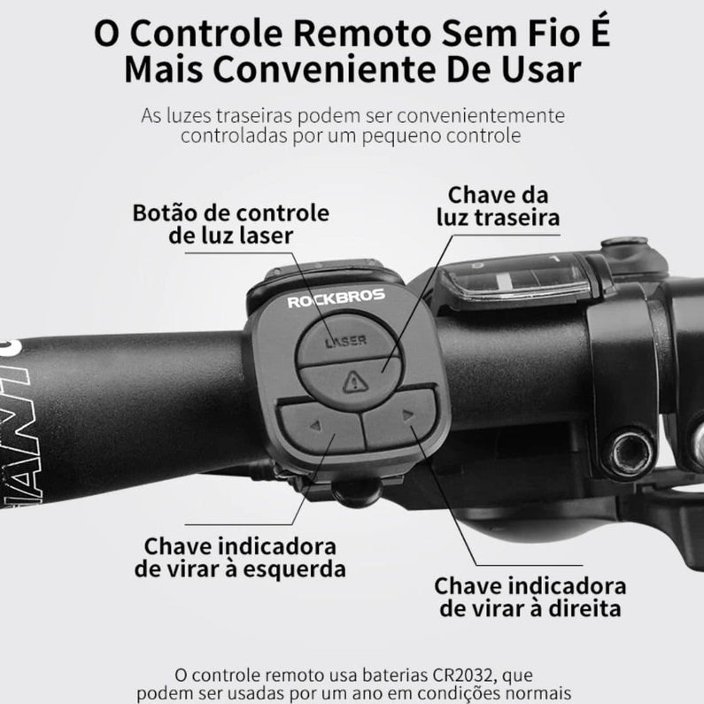 LANTERNA CONFORT PLUS® CONTROLE REMOTO Á PROVA D' ÁGUA