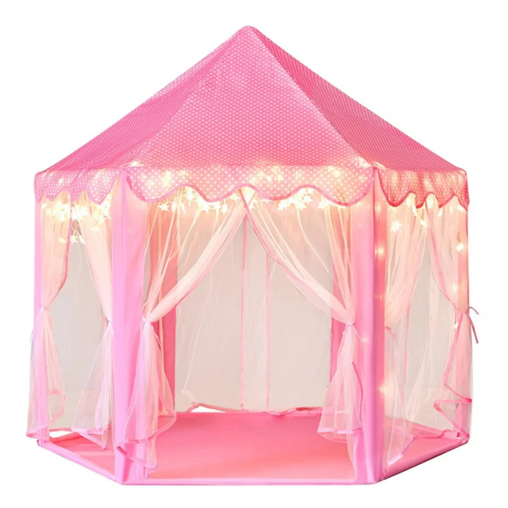 Tenda Mágica Infantil Cabana Iluminada com LED que Estimula Imaginação e Faz de Conta