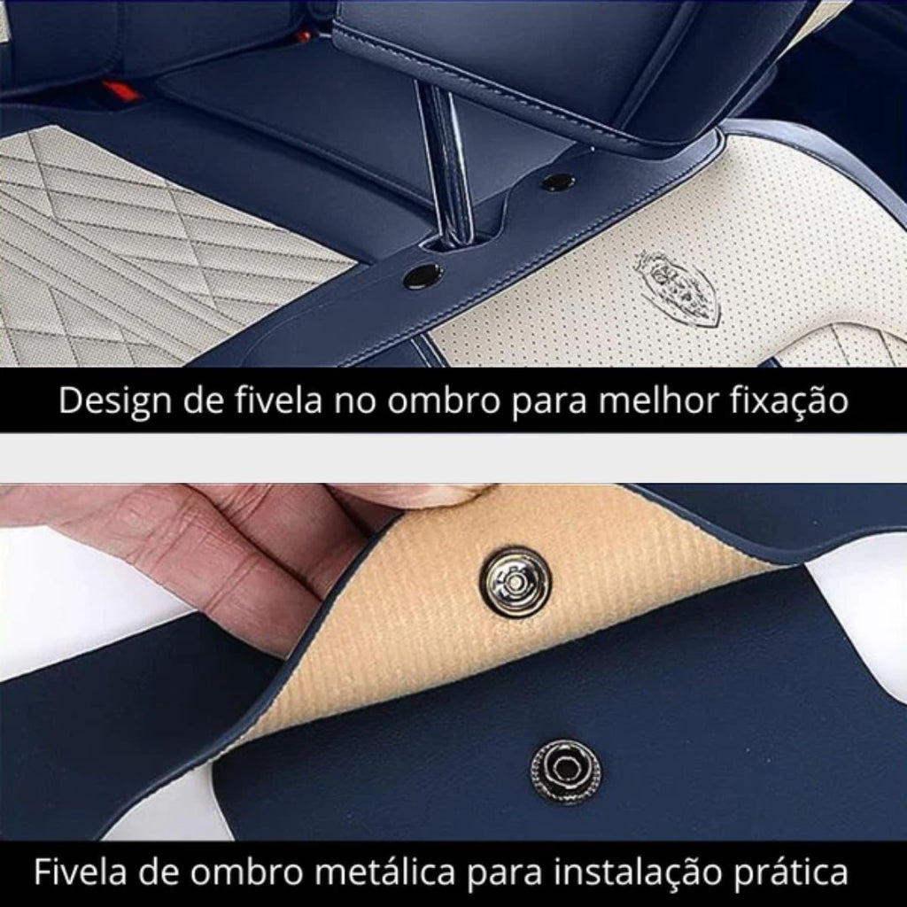 Kit Completo de Capas de Assento de Carro Ultra Impermeáveis