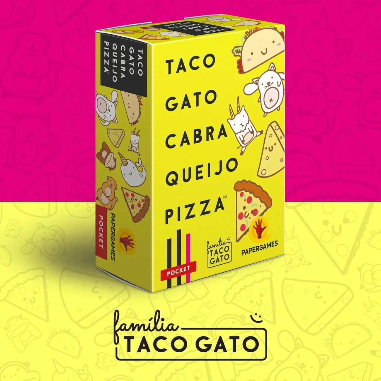 Jogo Cartas Taco Gato Cabra Queijo Pizza Em Português