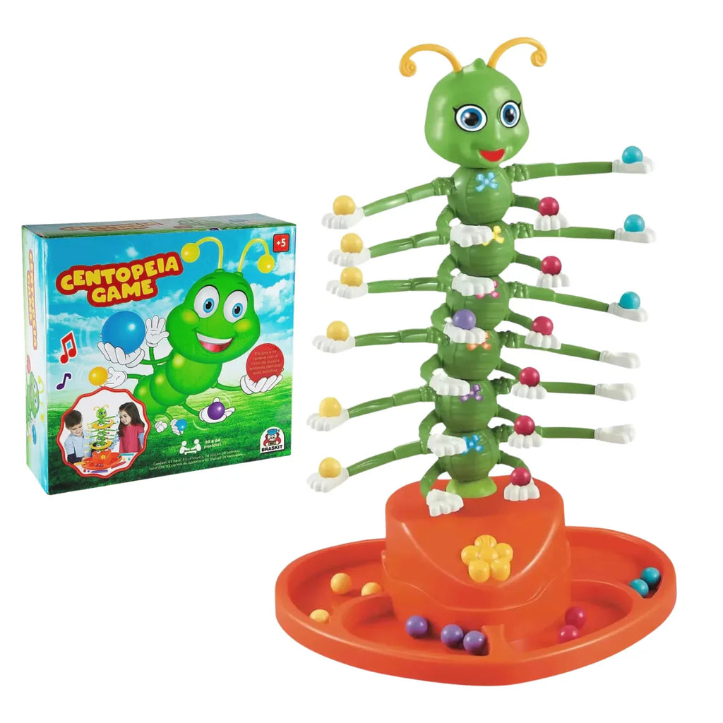 Jogo Centopeia Game Brinquedo de Coordenação Motora