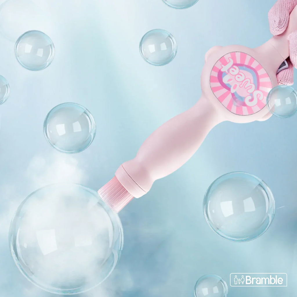 Varinha Mágica que Faz Bolhas com Fumaça Divertida