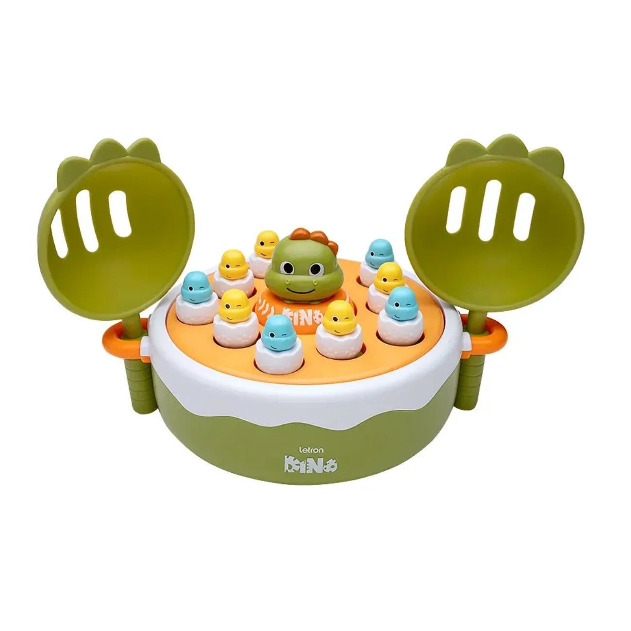 Pula e Pega Dino 3 em 1: Estimula a Concentração, Foco e Raciocínio Rápido