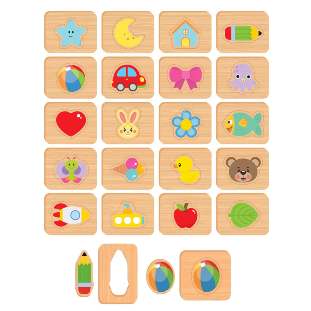 Jogo do Tato Brinquedo Sensorial com Peças de Encaixe para Coordenação Infantil