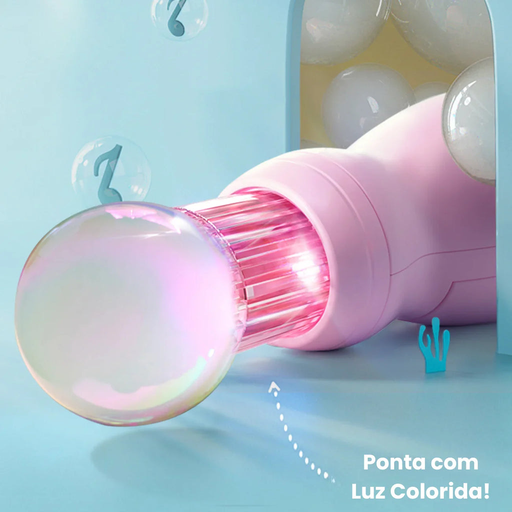 Varinha Mágica que Faz Bolhas com Fumaça Divertida