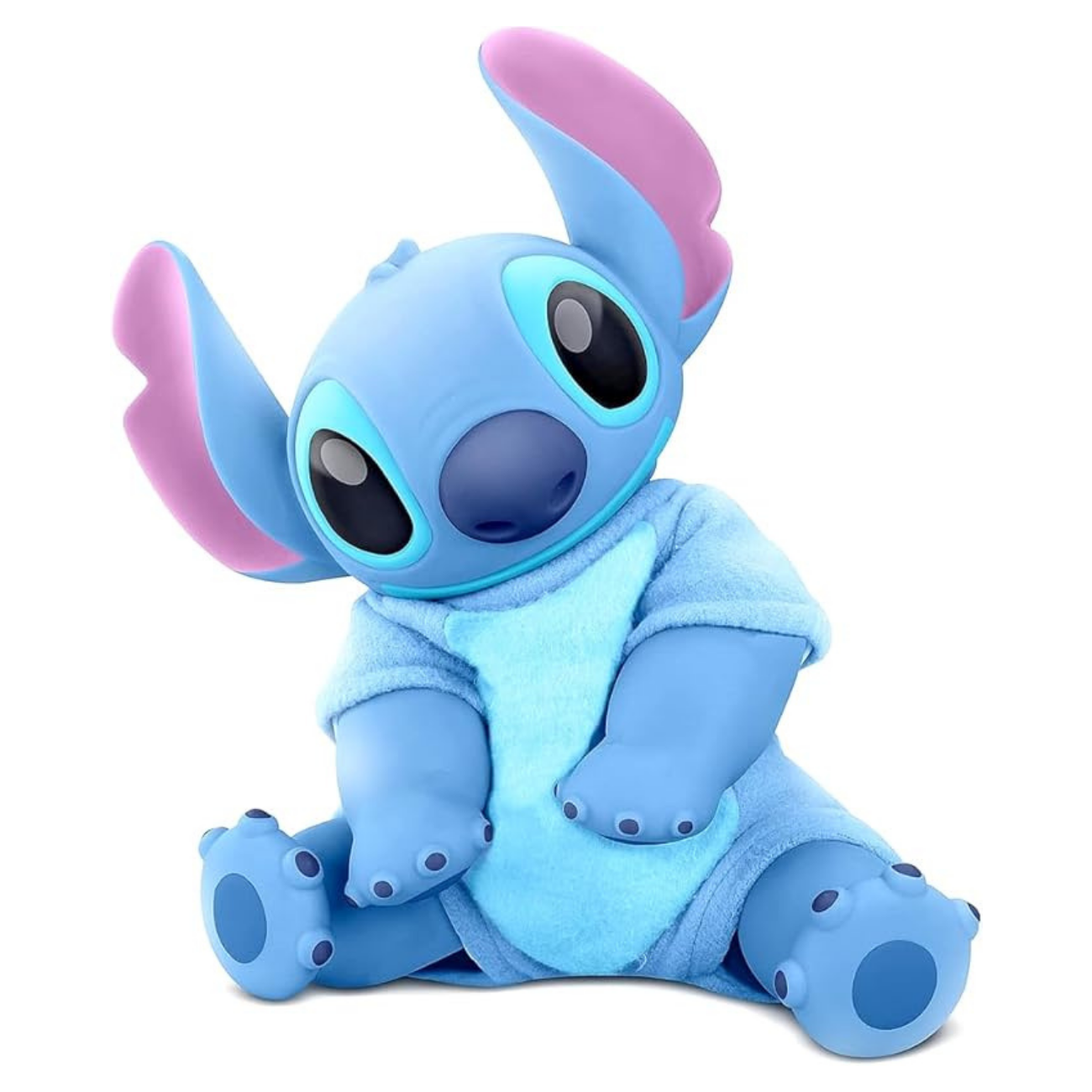 Boneco Stitch Pelúcia Original com Roupinha e Certidão de Nascimento Disney