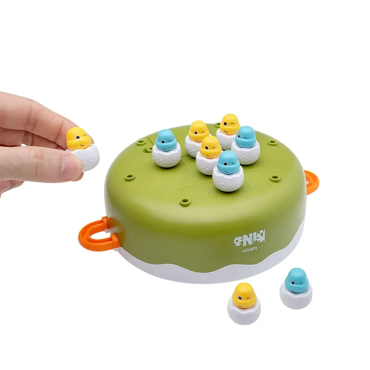 Pula e Pega Dino 3 em 1: Estimula a Concentração, Foco e Raciocínio Rápido