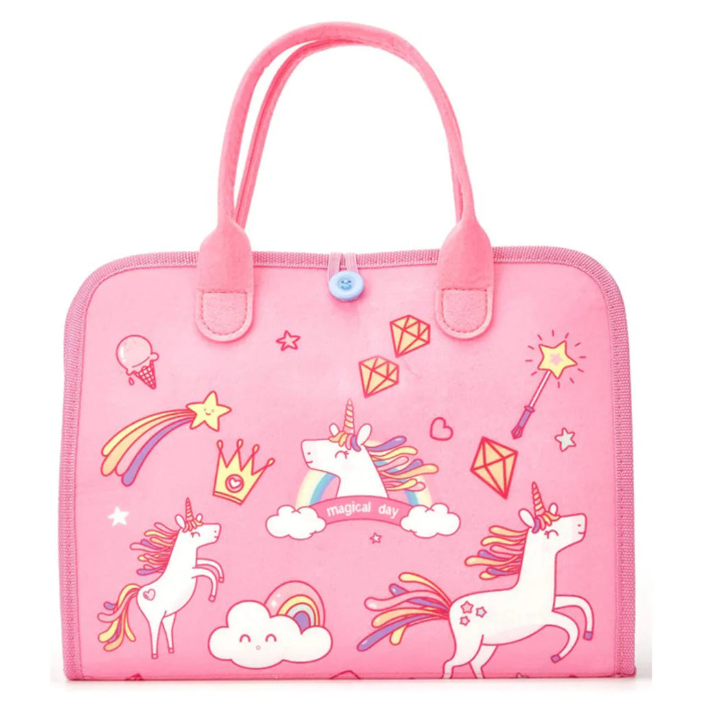 Livro Interativo Infantil Sensorial de Feltro Quiet Book 7 em 1 Montessori