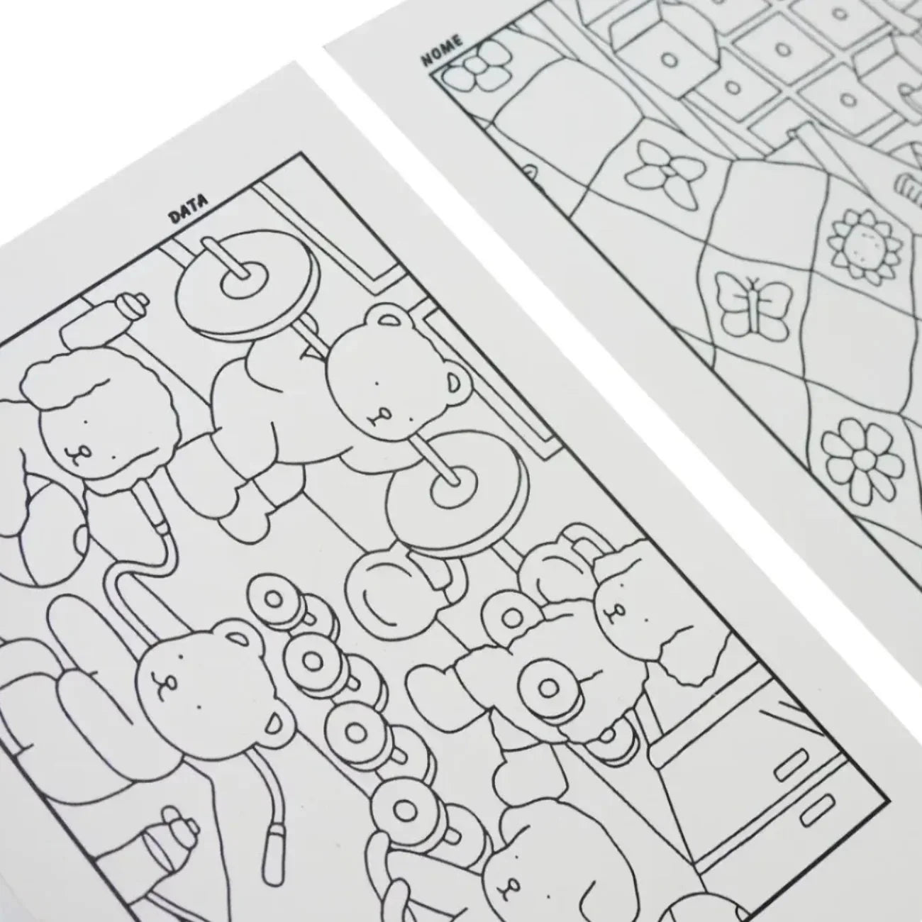 Cards Colecionáveis Bobbie Goods com Desenhos Surpresas Para Colorir