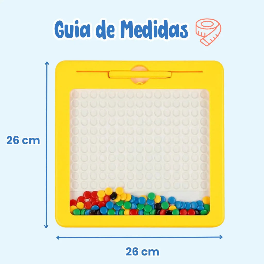 Prancheta Magnética Infantil Educativa Brinquedo Coordenação Motora