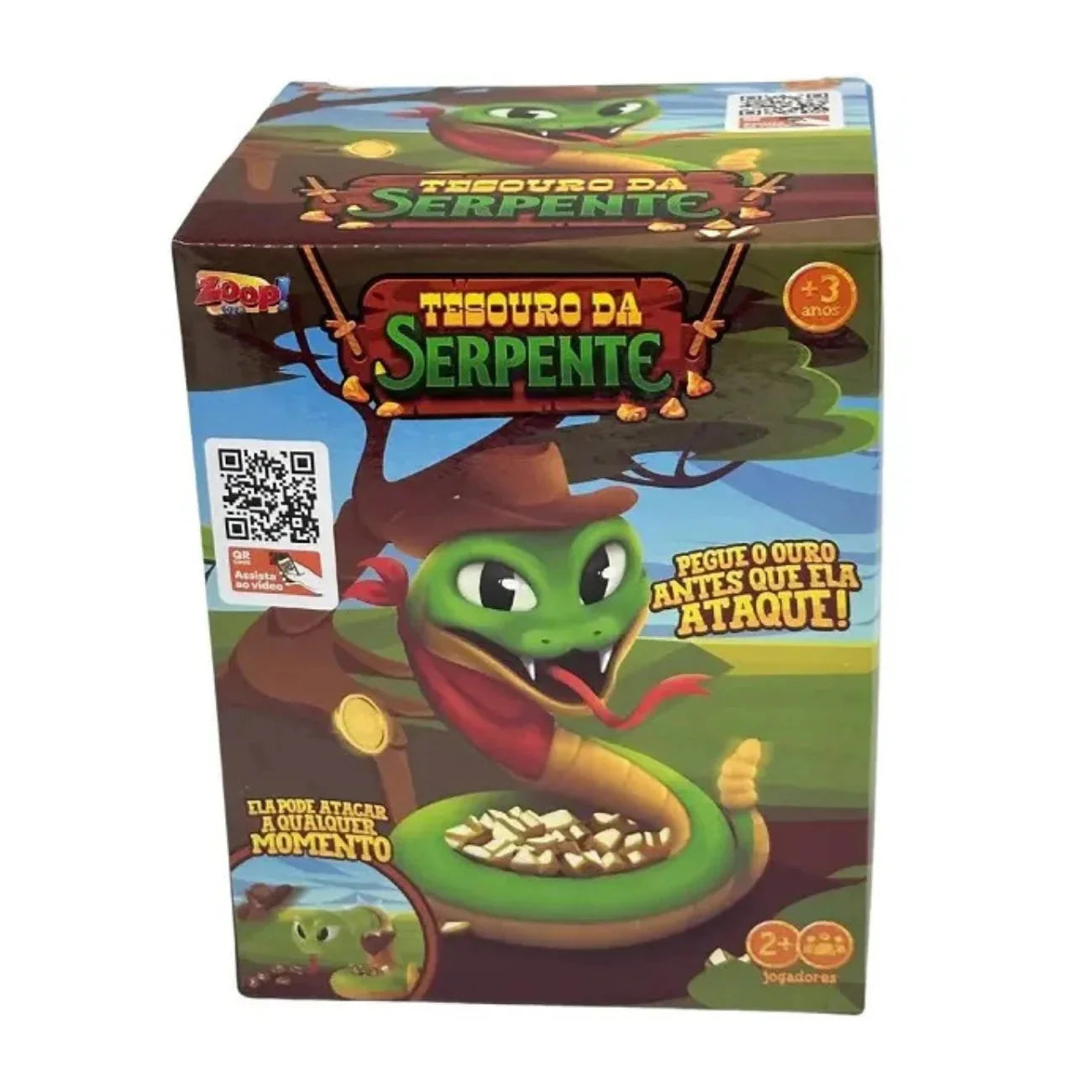 Jogo Tesouro da Serpente Brinquedo para Diversão em Família