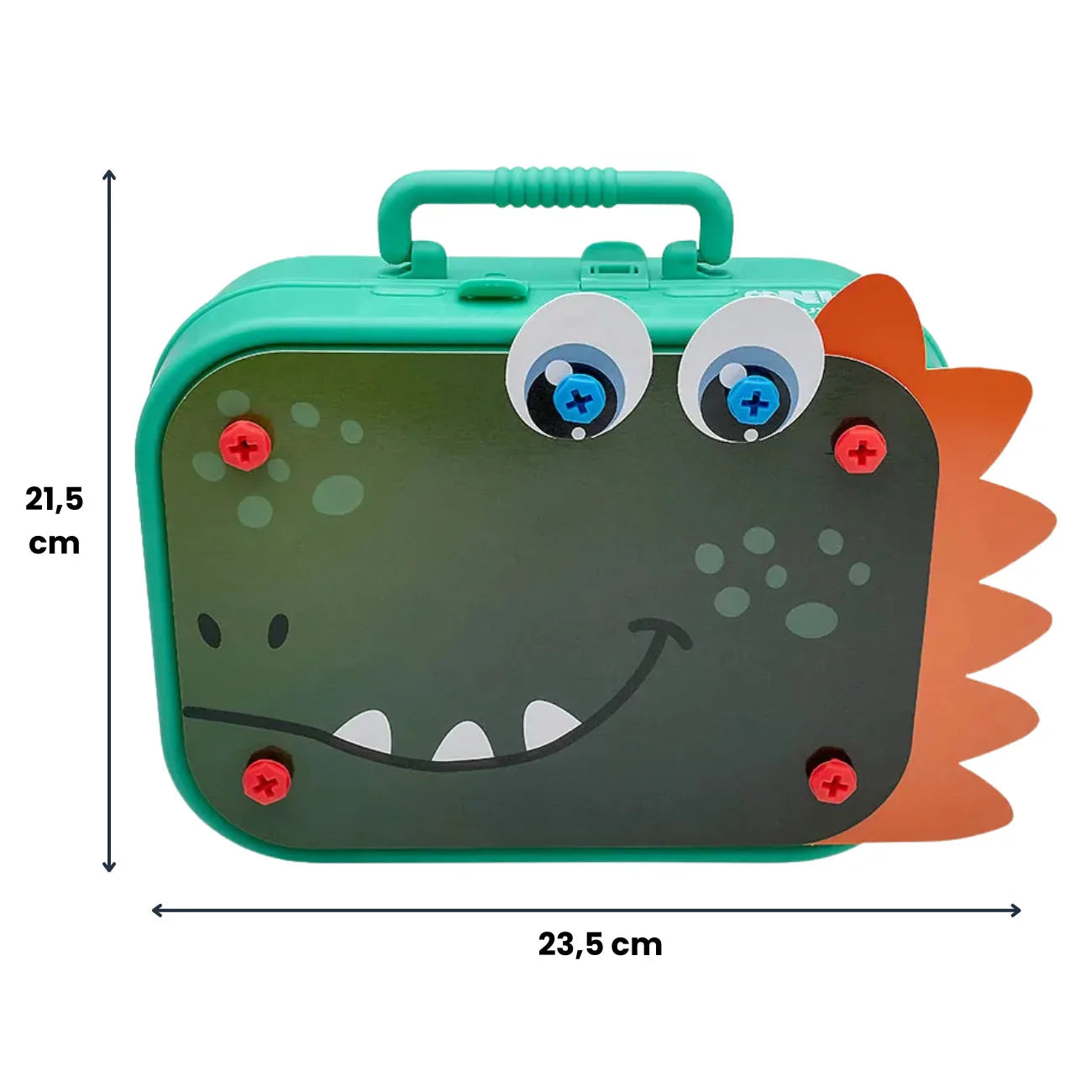 Kit Ferramentas Brinquedo Infantil com Parafusadeira e Maleta 228 Peças