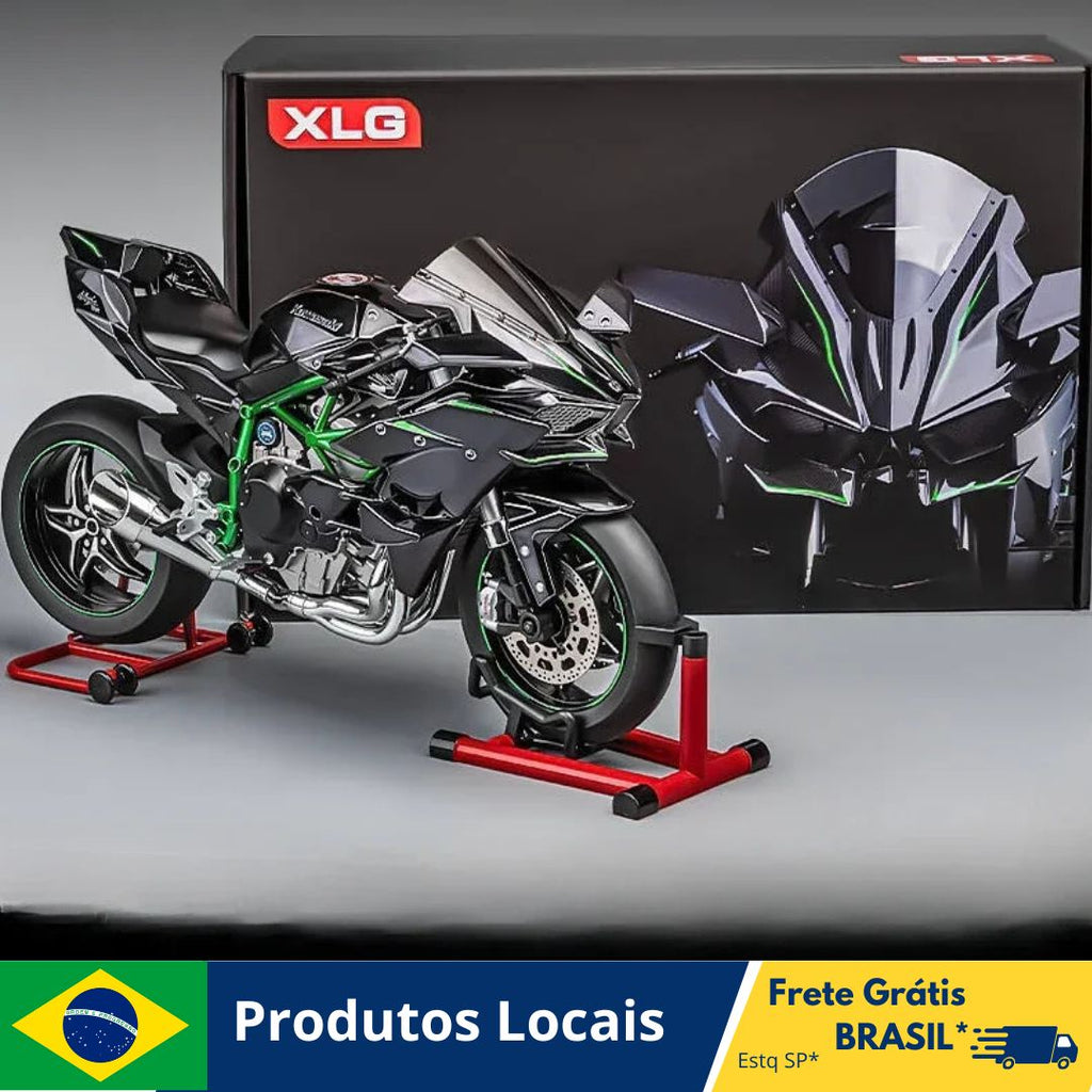 Réplica Perfeita Moto H2R Turbo 33CM (Vapor de Água)