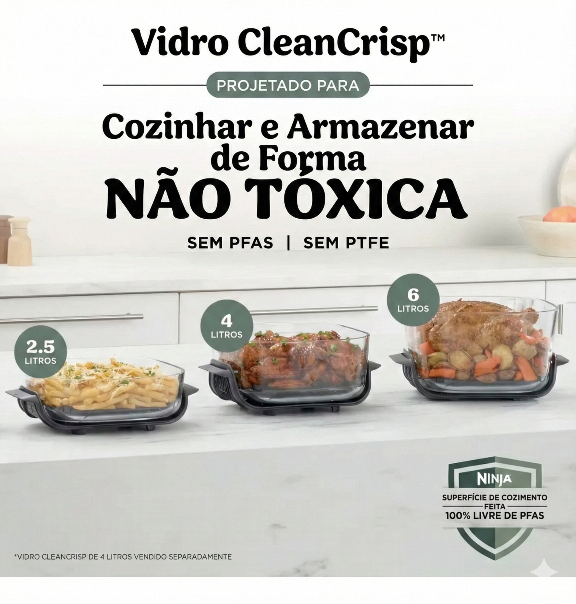 Ninja Crispi® Pro 6-em-1 Air Fryer