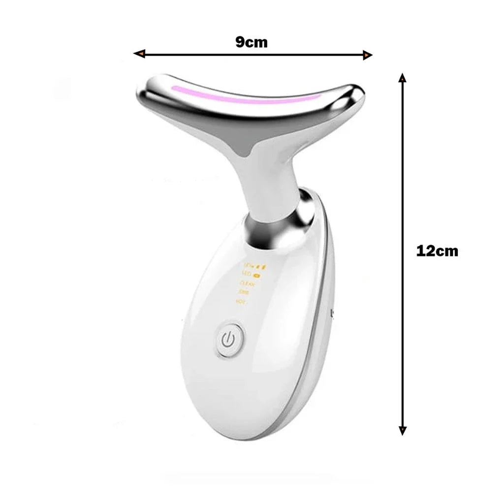 LIFT SKIN - Massageador Facial para rosto e pescoço Efeito Lifting Anti-Rugas