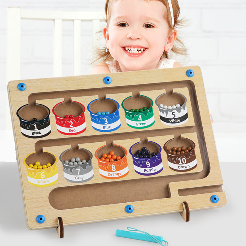 Jogo Magnético de Cores Divertido