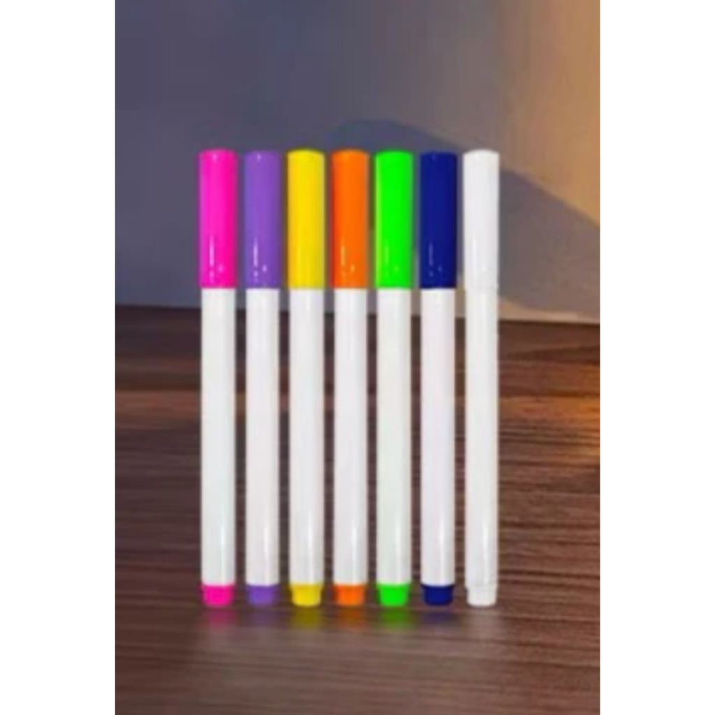 Kit 7 Canetinhas Reposição para Desenho Luz Pad