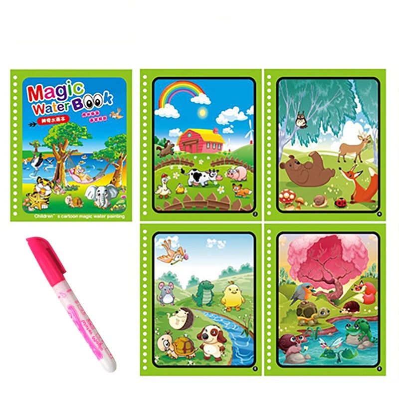 Livro de Pintura Mágico