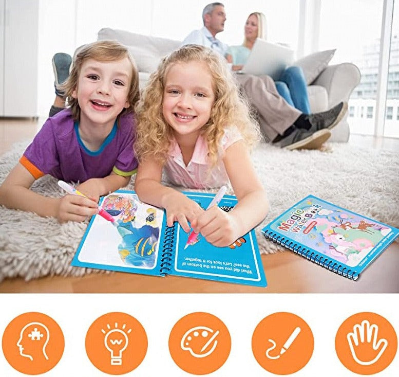 Livro de Pintura Mágico